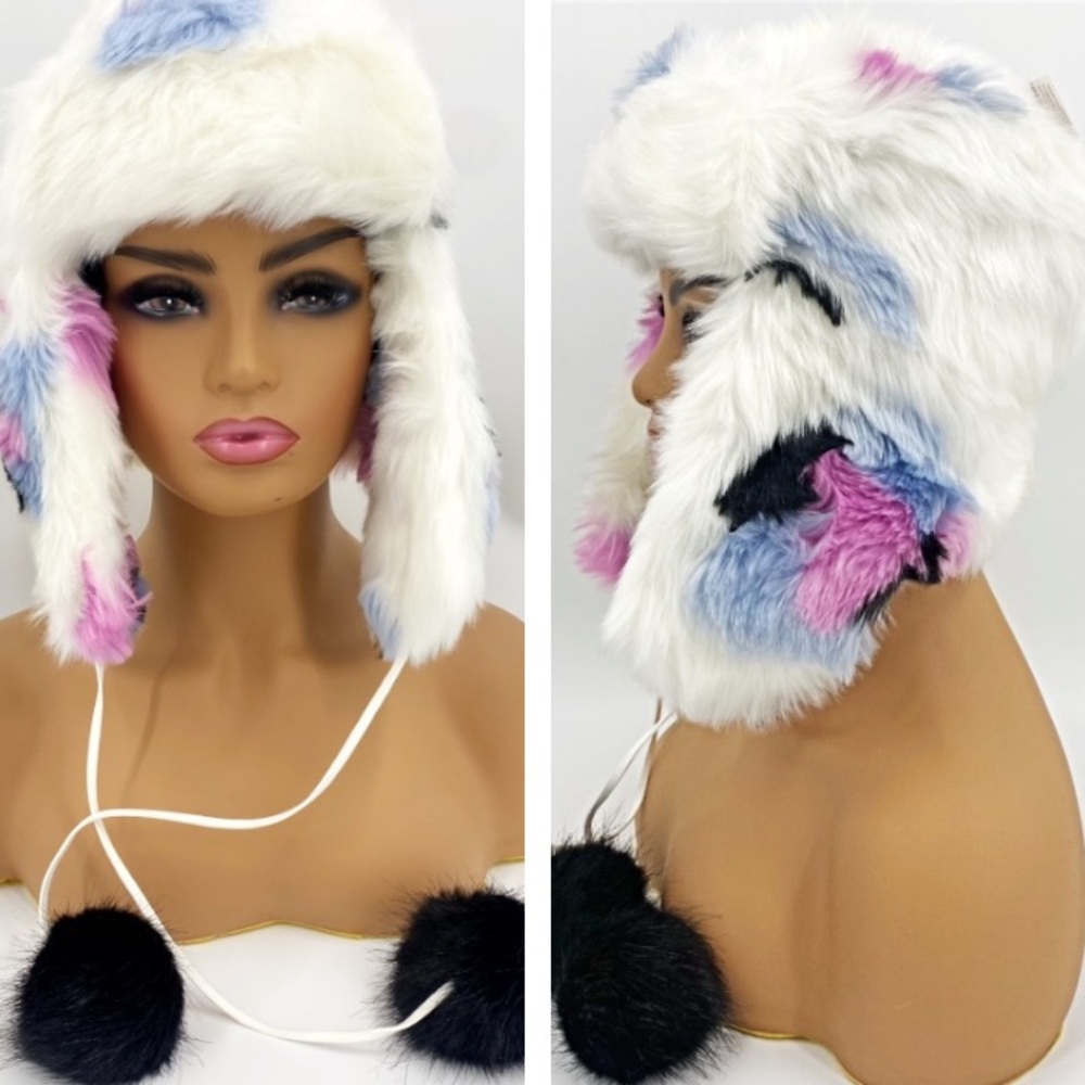 Heurueh LOVE Faux Fur Trapper Hat 🎉BRAND NEW WITH TAGS🎉